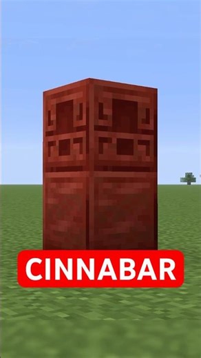MINECRAFT’S NEW CINNABAR BLOCKS ARE SO GOOD ALREADY