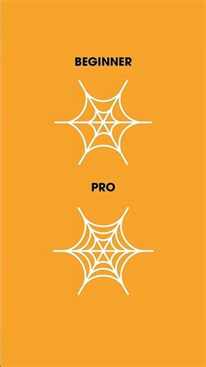 Adobe Illustrator 2025 – How to Draw a Spider Web for Halloween Like a Pro