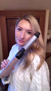 “Today I’m showing you how to use the Remington® Wet2Style™ Hot Air Curling Iron to get beautiful curls while drying your hair at the same time. This product saves me so much time and is so easy to use." - @laurenelizhansen Shop now! https://bit.ly/3Bxkuqv | Remington