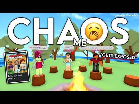 Using Private Chat to Be Toxic on Total Roblox Drama