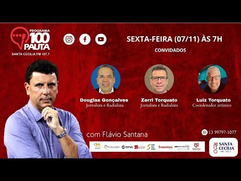 Programa 100 Pauta - 07/11/2025