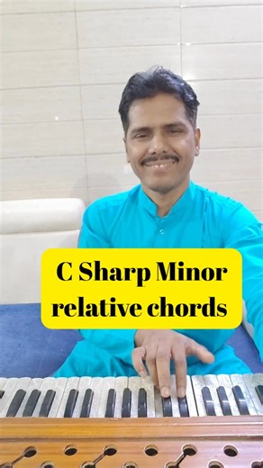 3.7K views · 3.3K reactions | C Sharp Minor relative chords . . . . . . @amreshanandji #CSharpMinor #harmoniumTutorial #Tutorial #MusicTheory #ChordProgression #RelativeChords #LearnMusic #MusicianLife #MusicEducation #GuitarTips #PianoLessons #HarmonicProgression #MusicTutorial #MusicReels #TrendingReels #MusicLover #ChordBreakdown #LearnChords #MusicPractice #AmreshAnand | Amresh Anand ji | Facebook
