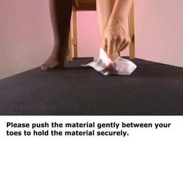 How to put on compression Stockings with mediven 2in1.avi