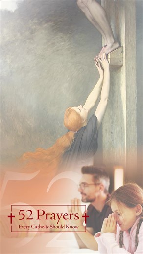 52 Prayers Every Catholic Should Know! - The Jesus Prayer is a short and simple prayer. It has been used by Christians for many centuries. People pray it quietly, slowly, and with attention. It helps the mind and the body stay focused on Jesus. Visit: https://bit.ly/4oyRUx7 | Diocese of Brooklyn