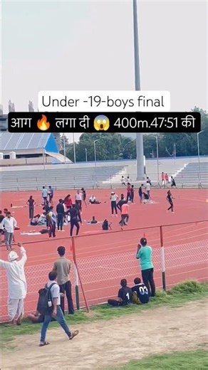 Rajasthan Athlete Sets New National Record in 400 Meters! # viral # Olympic # commando training #