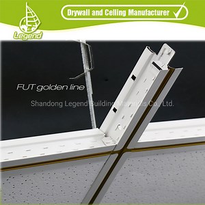 [Hot Item] Grid False Ceilings & Carrying Channel in China T-Runner T-Bar & Suspended Ceiling Grid