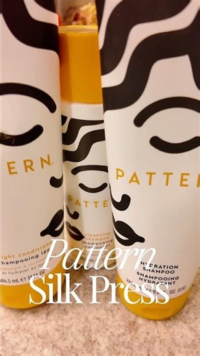 Pattern Beauty Silk Press on Natural Hair | Wash Day Routine