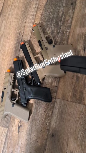 Novelty Button Back Plate for Airsoft Guns