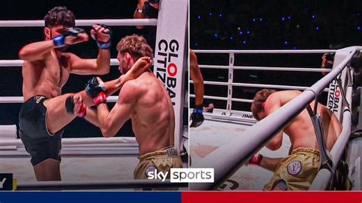Liam Nolan's ONE Championship comeback cut down by first-round head-kick knockout