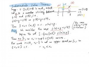 Real Analysis, Lecture 20 (Intermediate Value Theorem and Uniform Continuity)