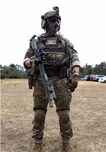Little USEC kit this weekend, got a new lpvo for the LVOA, gotta rattle can it still 🙃 #airsoft #milsim #ootd #escapefromtarkov #eft