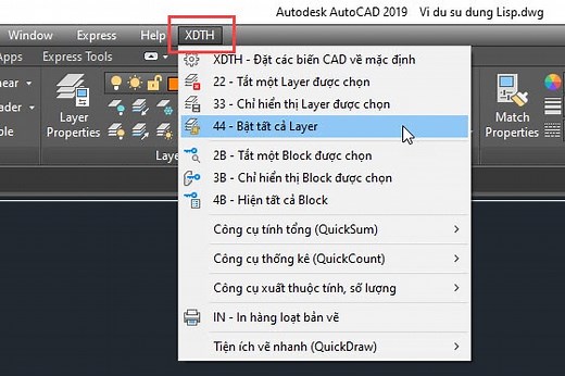 Lisp Cad Thông Dụng Tính Khối Lượng