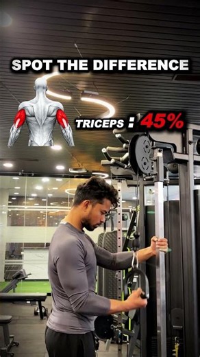 How to Grow Triceps Fast with Cable Pull Downs | Best Triceps Workout #shorts #workouttips