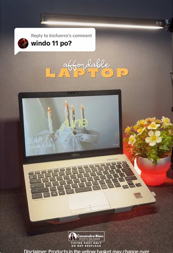 Affordable Laptop with Windows 11 Pro for Work & Study