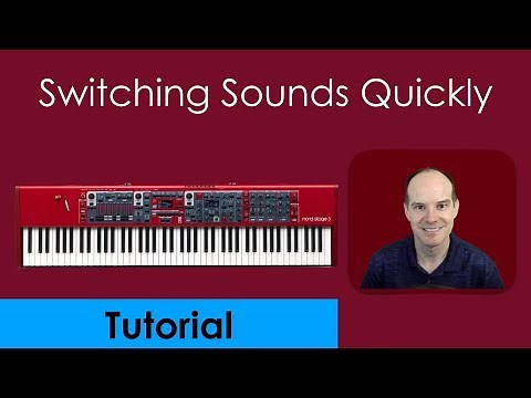 Nord Stage 3 | The Secret to Switching Programs/Patches/Sounds Quickly (Song Parts)