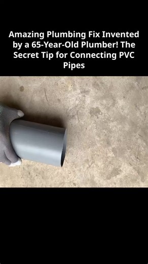 Innovative Plumbing Tips from a 65-Year-Old Expert
