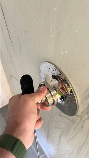 Tutorial setting shower valve
