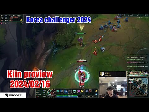 Kiin proview 2024/02/16 karma ryze camille Korea challenger | Kiin第一视角