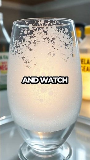 I Cleaned Cloudy Glassware with Vinegar