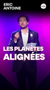 139 reactions · 5 comments | @ericantoineoff en est convaincu : l’amour, le vrai, n’a rien d’un simple alignement à deux. Il faut trois planètes pour créer la magie 敖 | Festival International du Rire de Liège | Facebook