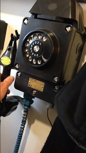 Altes Telefon Grubentelefon #test Bunkertelefon Wandtelefon