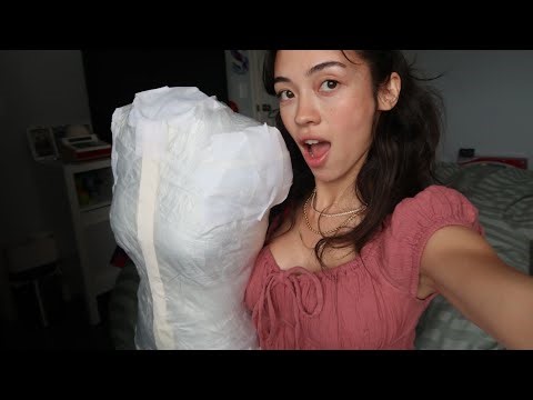 DIY Dress Form / Mannequin (no help required 5 min $5 Body Cast TUTORIAL)