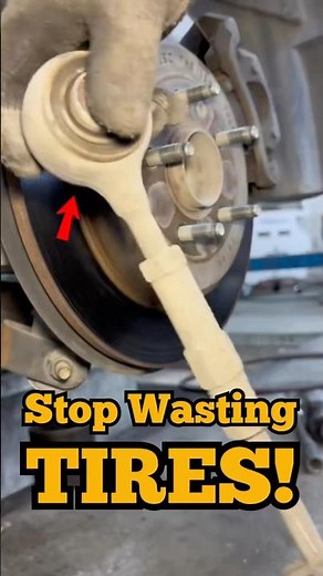 Stop Wasting Tires! Rear Alignment FIXED Fast 🔧 #mechanic #car #service