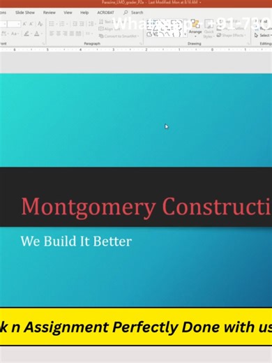 PowerPoint Chapter 2 Grader Project | Montgomery Construction Pearson Sims MyLab IT How to Complete PowerPoint Ch 2 Grader Project | Montgomery Construction Pearson MyLab IT Full Walkthrough PowerPoint Grader Project Chapter 2 Made Easy | Montgomery Construction Pearson Sims MyLab IT Tutorial 🎨 PowerPoint Chapter 2 Grader Project | PowerPoint Ch 2 Grader | Pearson Grader Project PowerPoint | Montgomery Construction Pearson MyLab IT | PowerPoint Grader Project Pearson Sims Struggling with PowerP