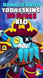 RANKING ALL OF SURGE'S SKINS! 🔥🤖 #brawlstars