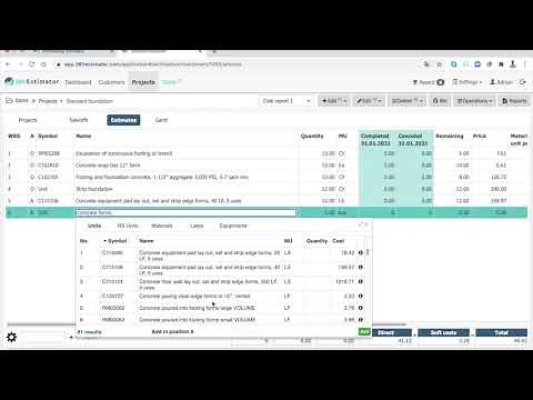 Lesson 7 - How to create cost reports