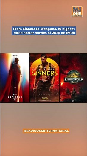 From Sinners to Weapons: 10 highest rated horror movies of 2025 on IMDb