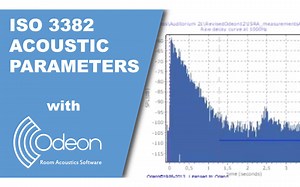 ISO 3382 acoustic parameters: measuring and simulating with ODEON