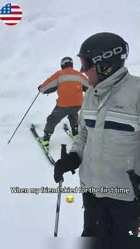 Funny skiing 😂🤣#funny #usa🇺🇸 #tiktok #funnytiktok #fyp