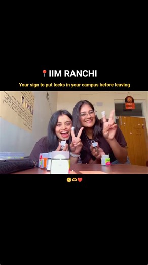 Leaving our mark on IIM Campus 🫶❤️ #iim #iimranchi #mbalife #lifeatiim #collegefarewell #collegelife