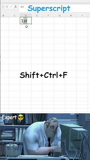 How to Use Superscript in Excel