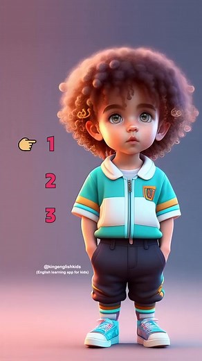 Counting numbers from 1 to 100 #numbers #number #count #englishforkids #englishkids #englishteacher #kingenglishkids | King English Kids