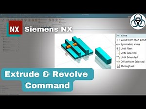 Unigraphics NX- Part Modeling- Extrude & Revolve