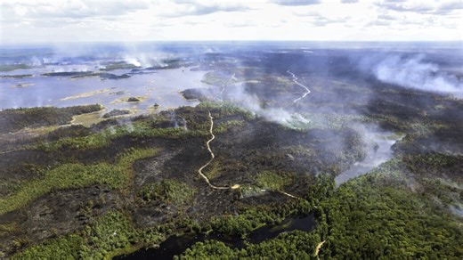 20 homes destroyed in Long Lake wildfire