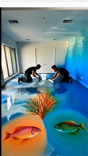 From Basic Epoxy to 3D Ocean Floor: Stunning Fish Epoxy Transformation