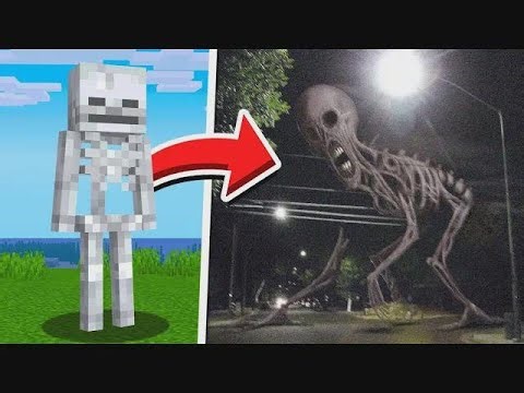 Minecraft Mobs Caught on Camera in Real Life!