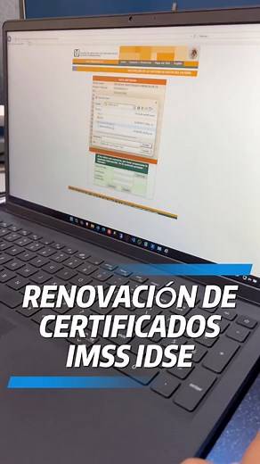 Renovación de Certificados IMSS IDSE Configuración personalizada!! ⚡️#imss #idse #contador #rrhh | Dev Masterhack