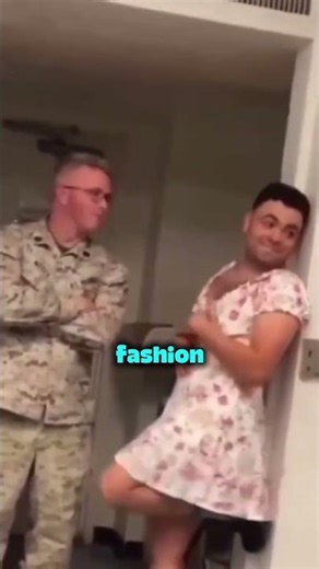 Marine Gets Caught Wearing A Dress By His Sergeant 💀