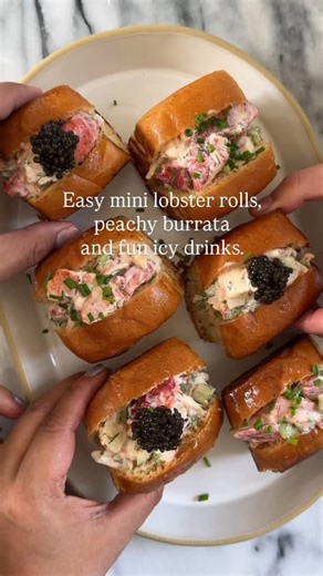 Cindy’s Food + Travel 🌎 | Easy #summer #recipes with ingredients from @freshdirect ❤️ Makes summer hosting fun, easy and #delish #fdambassador *ad 🦞 Mini lobster... | Instagram