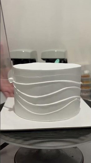 How to Create Waves Texture in Cakes 🌊