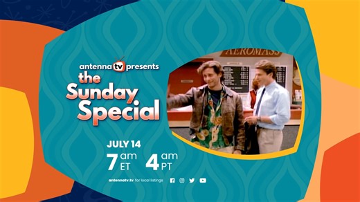 TODAY! Antenna TV presents, ‘The Sunday Special’! Watch back-to-back episodes of your favorite classic television sitcoms! This month, ‘Wings’! Fasten your seatbelts and prepare to take-off with Sandpiper Air! All day July 14th from 7AE to 7PE! ‘The Sunday Special’! Only on Antenna TV! #antennatv #rewindtv #wings #thesundayspecial #sunday #retro #nostalgia | Antenna TV