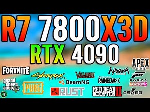 Ryzen 7 7800X3D + RTX 4090 - Best Gaming Combo