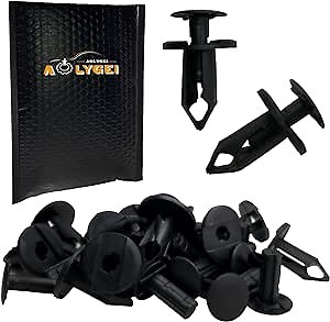 C61 50pcs Grille Push Pin Retainer Clips Fasteners Rivet 6503598 for Ford N807389S 2007-2020 for Jeep Wrangler JK, Wrangler Unlimited JK & 05-10 Grand Cherokee WK GM 21030249