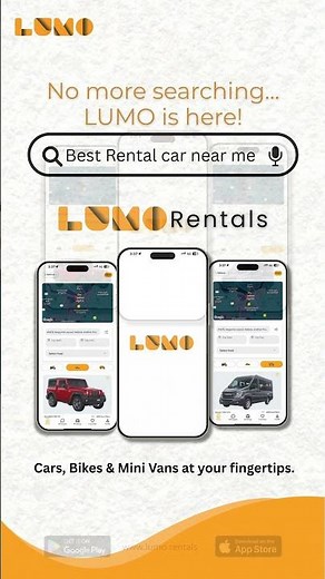 Tired of Searching for Car Rentals? Lumo is Here with Easy Booking #bestcarrentalsnellore