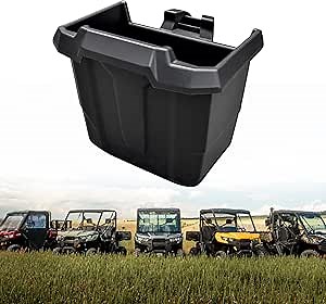 Center Underseat Storage Bin for for Defender 16-25, Removable 7.5L Central Under Seat Storage Box for Can Am Defender HD8 HD10 HD5 Max Pro 6X6 2016-2025 Accessories, Replace #715003446