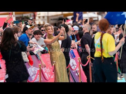Lights, camera, selfie - contestants arrive for Eurovision